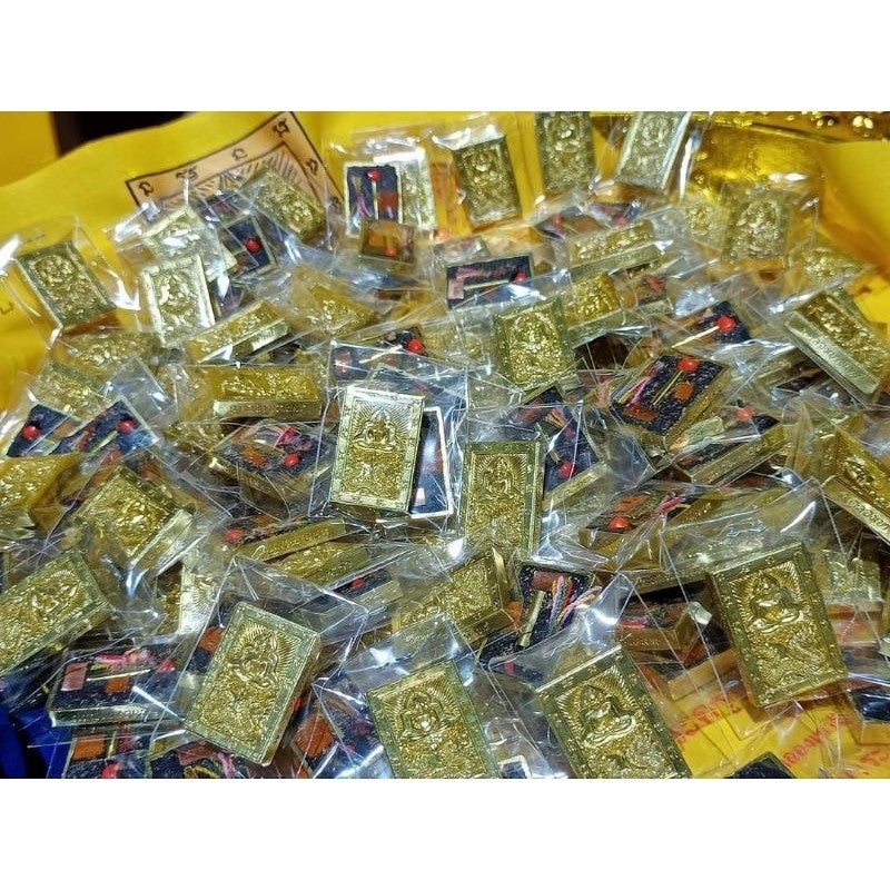 Thai Buddhist Amulet for Luck - Somdej Waekman Bang Kerd Thap for Enhanced Blessings