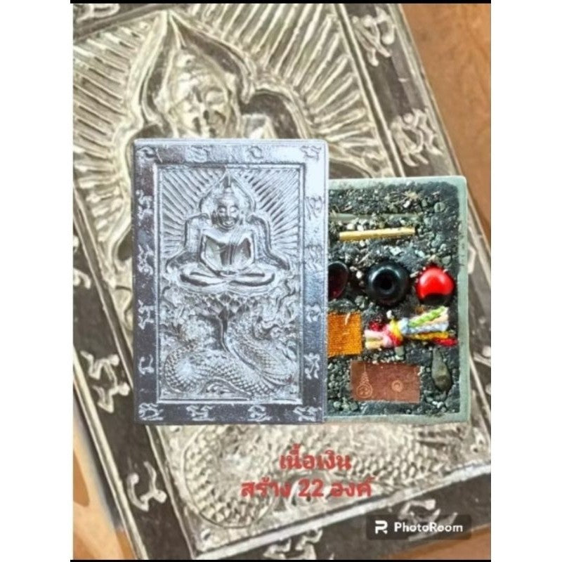 Thai Buddhist Amulet for Luck - Somdej Waekman Bang Kerd Thap for Enhanced Blessings