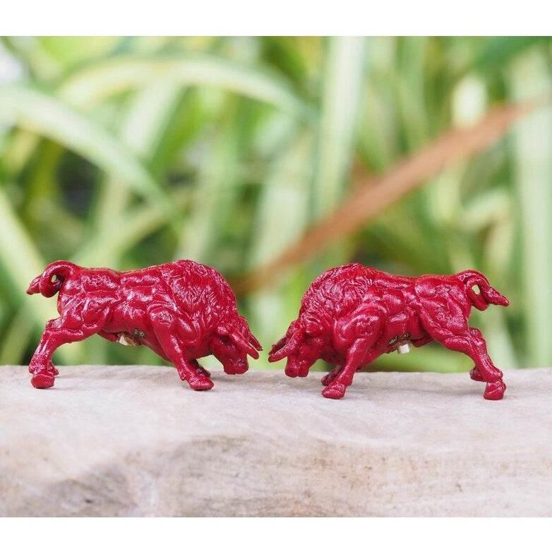 Krating Maha Amnat Amulet: Portable Power Bull with Silver Takrut - Limited Edition 2020 from Wat Ban Or