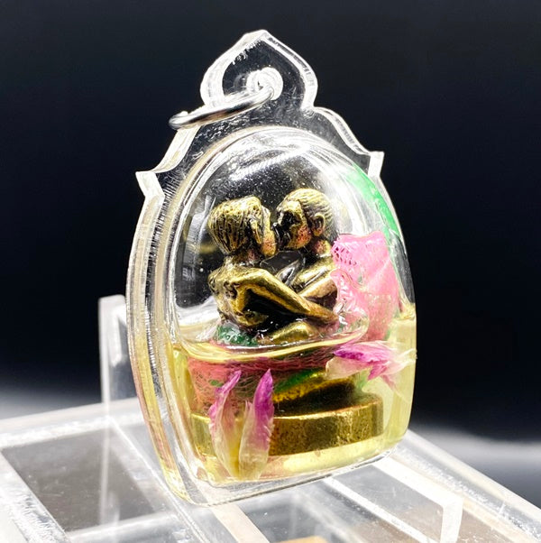 🌟 Inn Koo Enchanted Charm - Powerful Maha Saneh Love Booster & Spiritual Protection with Sacred Oil