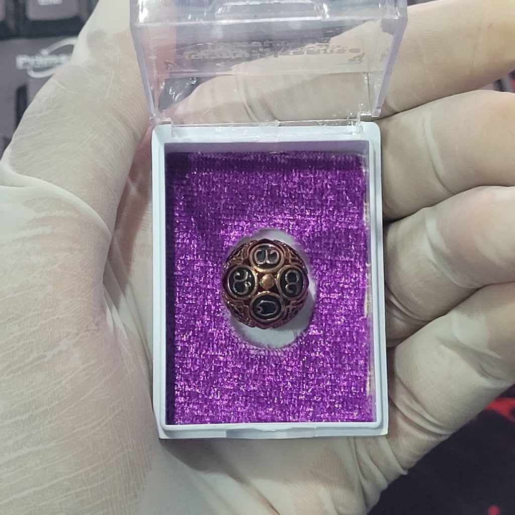 🔔 Ultra Wealth Mercury Gong Amulet 2021 – Danger Warning & Prosperity Magnet by Kruba Kham Fan