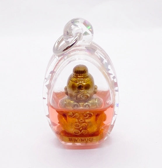 Kuman Dut Rok Amulet - Attract Wealth and Prosperity with Ajarn Nanboon's Spirit Child