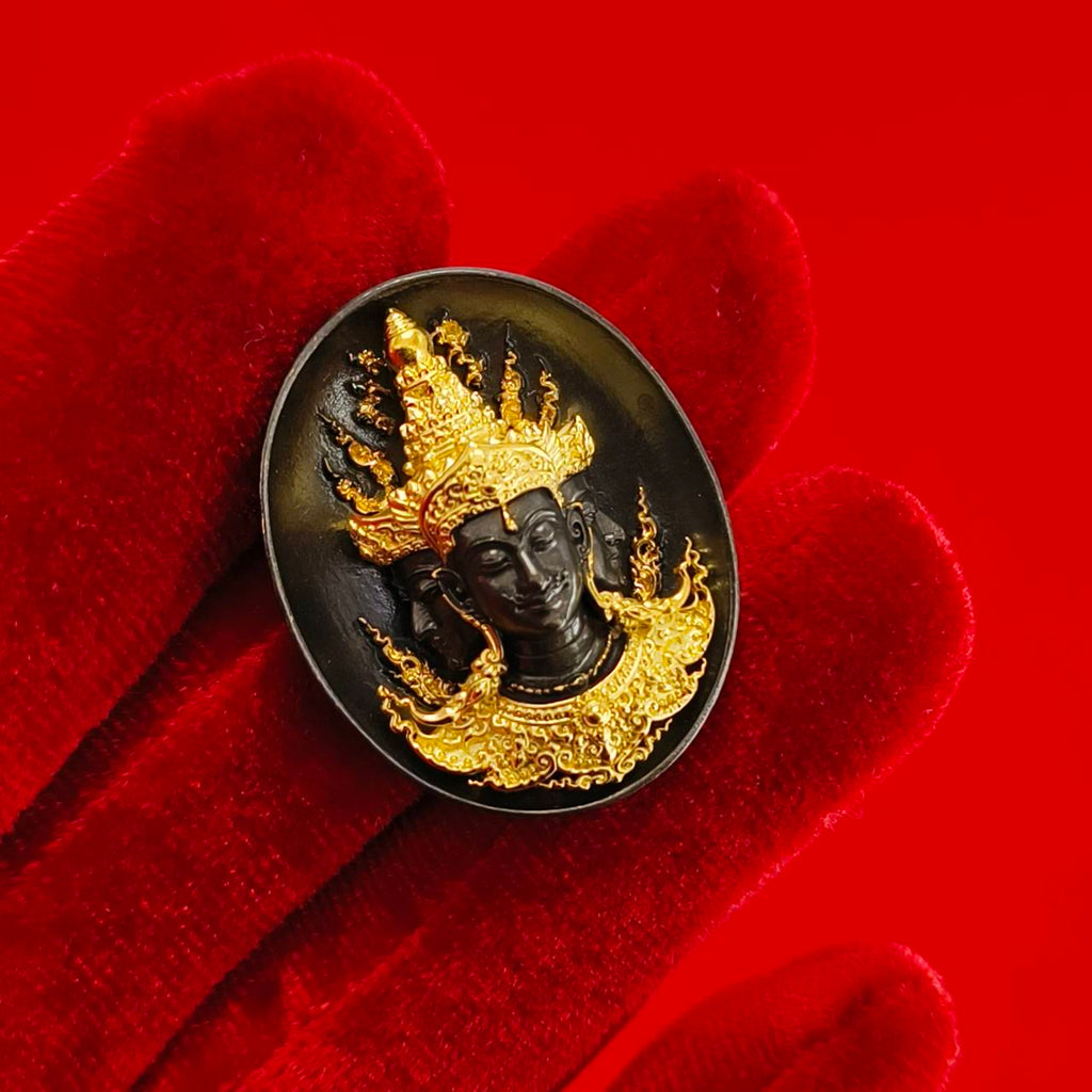 Sacred Phra Phrom Amulet – “Phon Phrom Likhit” Edition