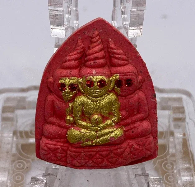 💘 Phra Ngang Maha Setthi (Millionaire Edition): Ultimate Love Charm & Gambling Luck God – The King of Attraction & Underground Wealth (1st Edition, LP Wichai) ชมพูตะกรุด5ดอก