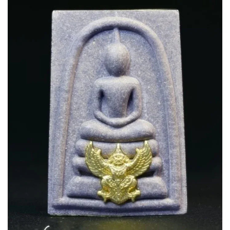 🏛️ THE KING OF AMULETS: PHRA SOMDEJ WAT KHRUT ✨ The Sovereign Harmony: 2021 (B.E. 2564) Phra Somdej "Wat Krut" Kathina Edition – The King of Amulets from the Sanctuary of the Garuda Brass Garuda Incense Powder