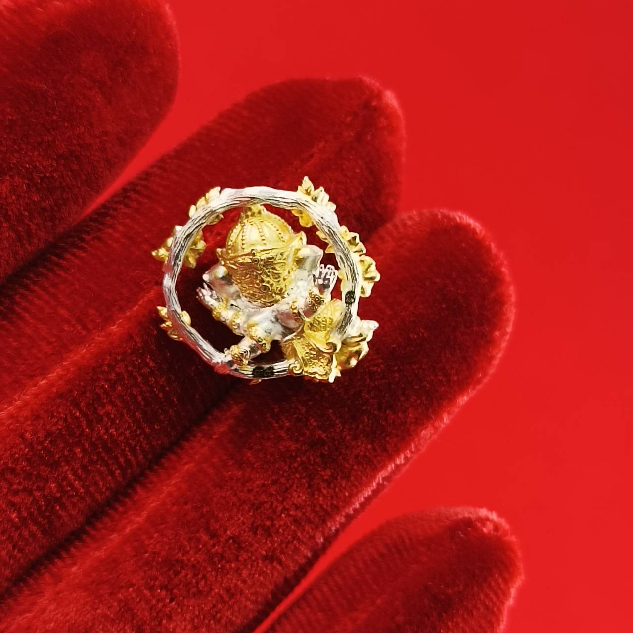 Invoke Abundance, Success & Obstacle Remover – Sri Bala Ganapati Child Ganesh, Consecrated by Luang Phor Wijit