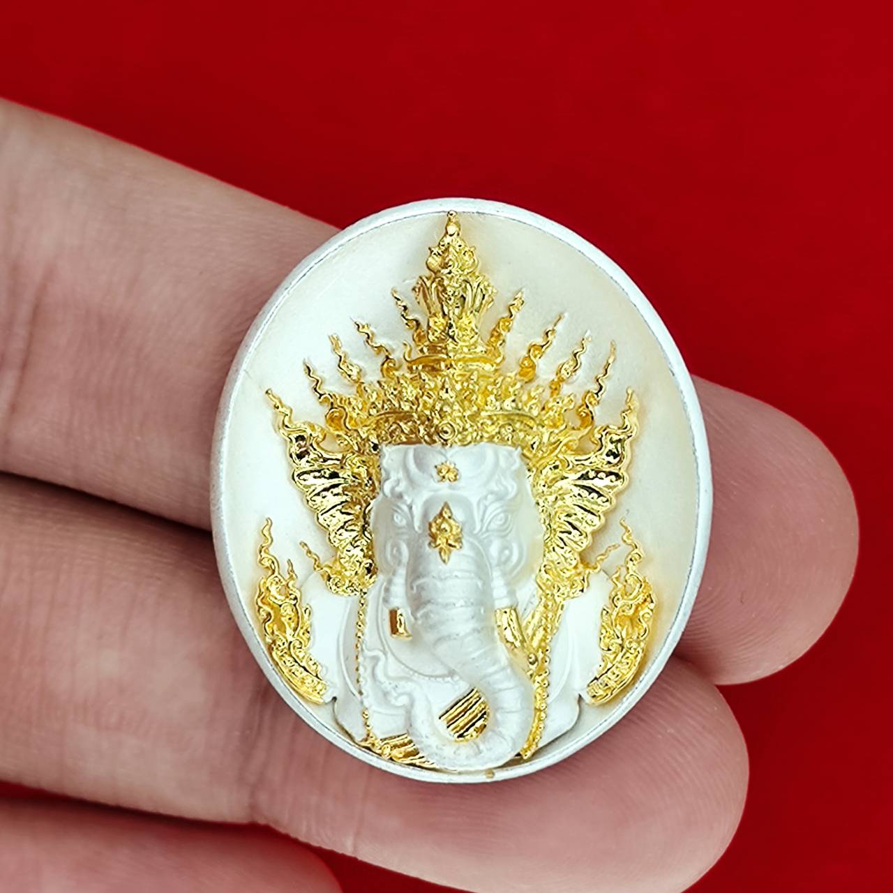 Invoke Prosperity, Success & Protection – Sacred Ganesh Amulet by Luang Por Srithep-Udon
