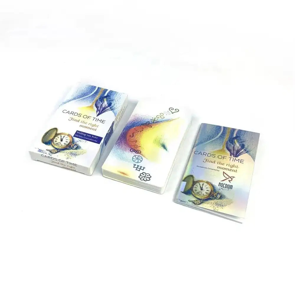 Cards of Time Oracle – Unique 33-Card Deck Offering Precise Timing and Life Rhythm Guidance with Spanish-English Instructions