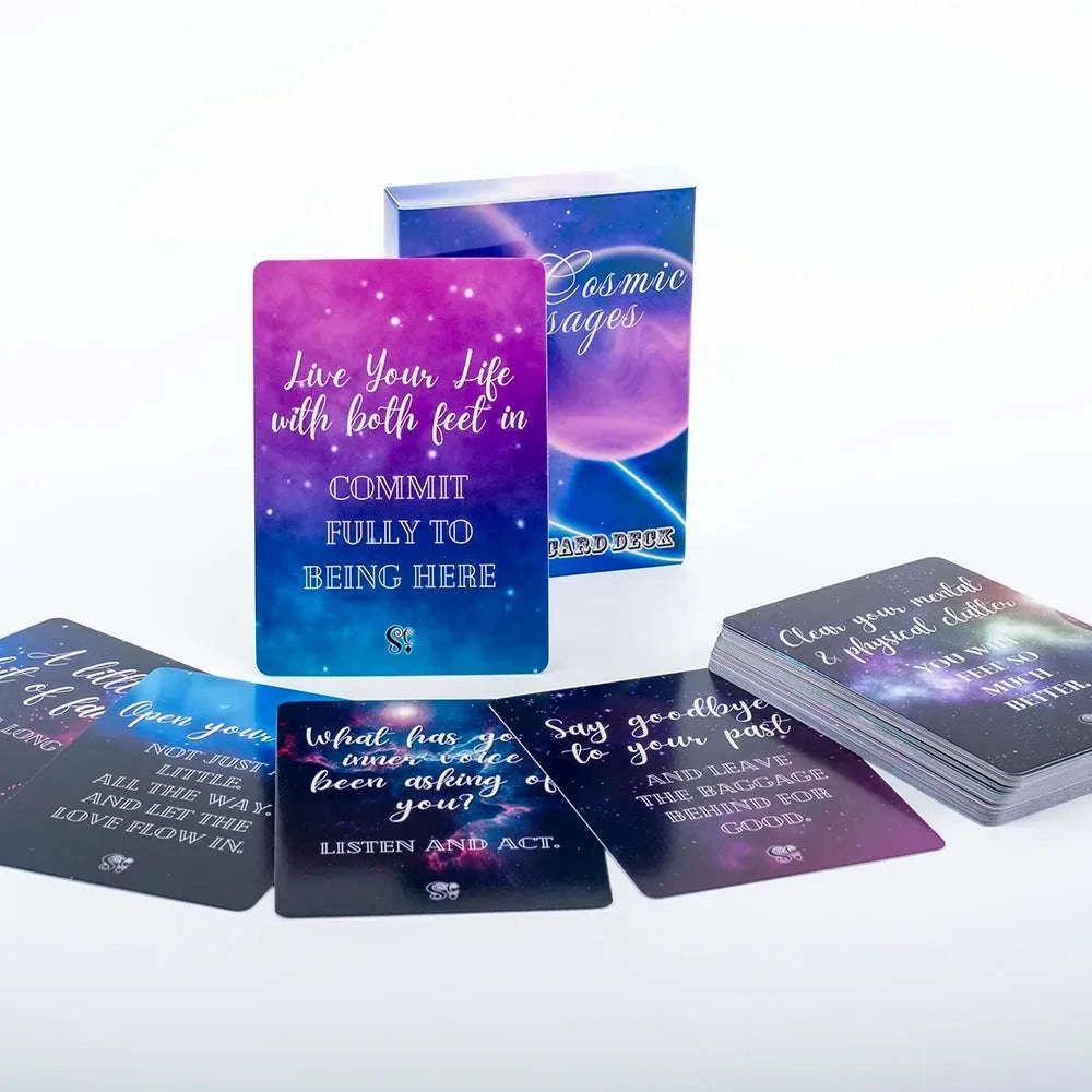 Cat Tarot Card Deck - 78 High-Quality Cards for Fun Fortune Telling and Family Gatherings TK20K