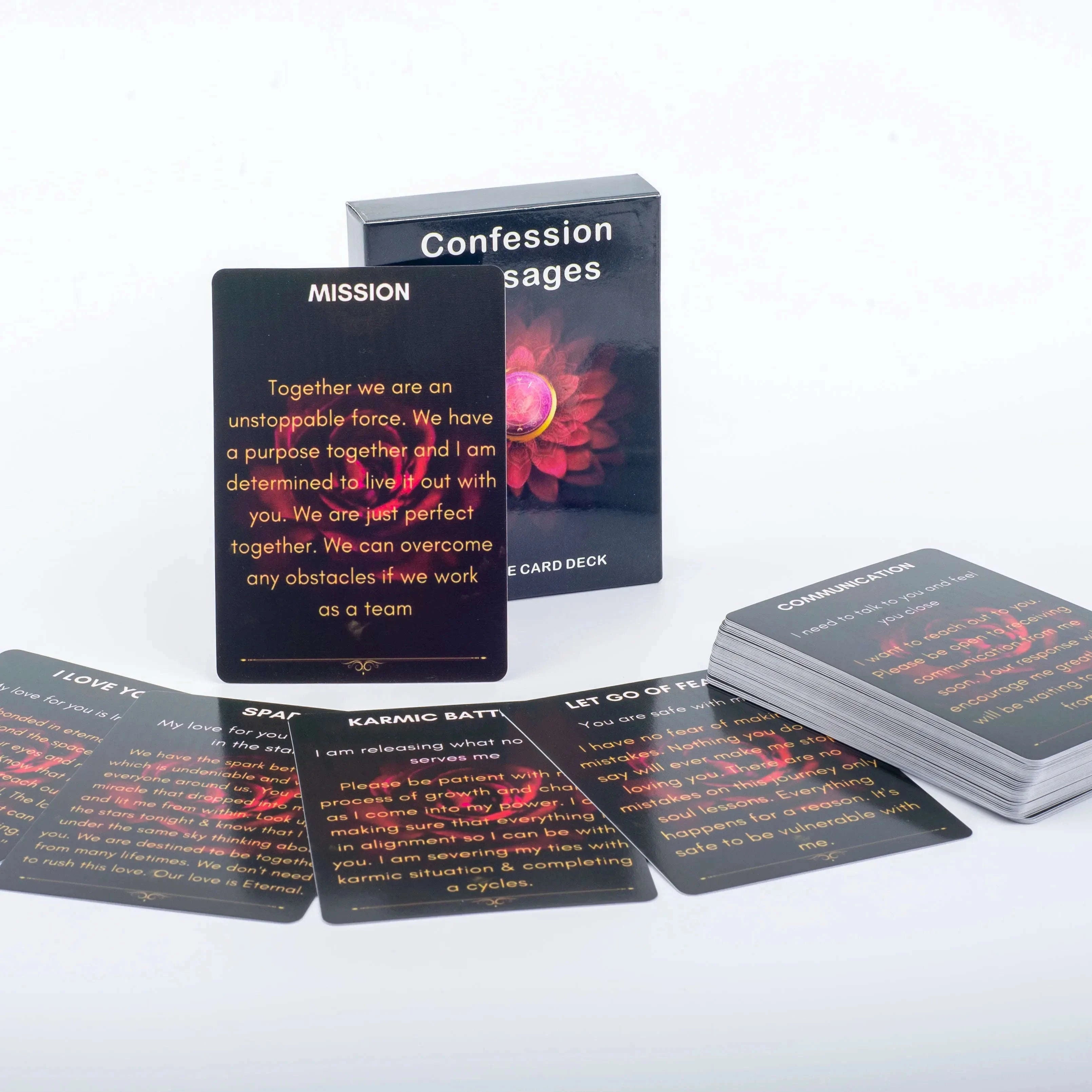 Cat Tarot Card Deck - 78 High-Quality Cards for Fun Fortune Telling and Family Gatherings TK19K