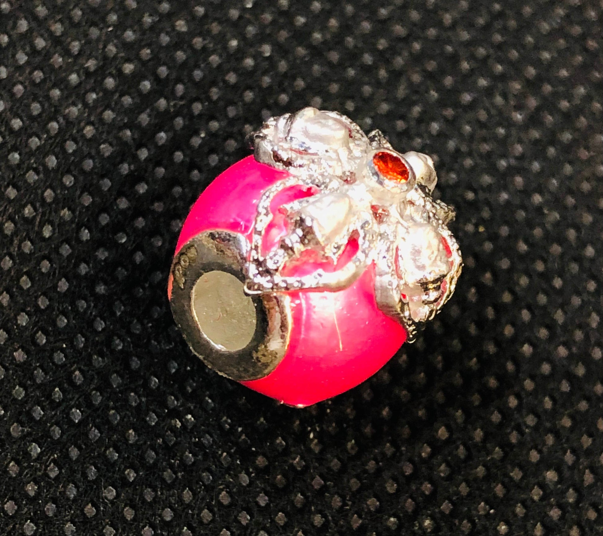 Phra Kru Pilat Thammavimon Blessing Amulet Bracelets ร้านค้าของฉัน Blue enamel Pink enamel Yellow enamel Pink enamel-Yellow enamel-Blue enamel-Green enamel-Orange enamel-Red enamel-Purple enamel-