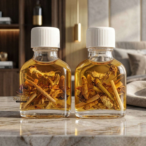 ✨ Chap Sao Charm Oil : Universal Magnetic Attraction & Deep Devotion Oil (Ancient Luk Khan Herbal Formula) - Ajarn Thawatchai / Khlang Saeng Phra Wet Thai Blessing Co By RURUECHA