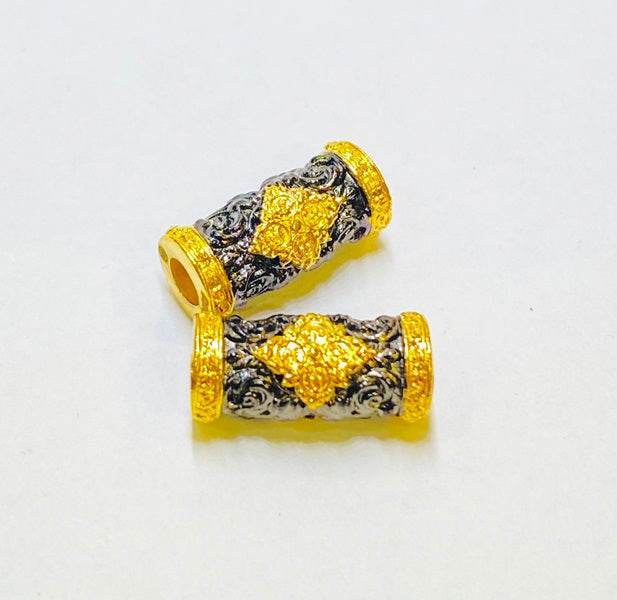 Gold and black Thai charm and attraction Thai talisman beads for spiritual decoration and personal use
