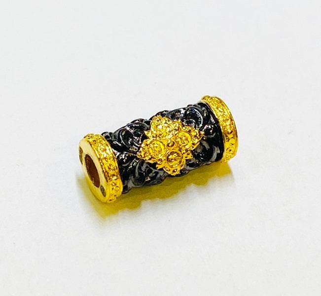 Black and gold charm and attraction Thai talisman for spiritual protection and good fortune