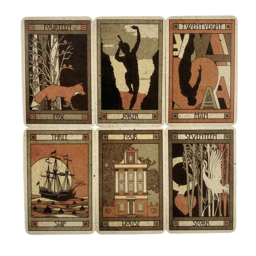 🌿Chelsea Lenormand Tarot Cards – Retro Style Classics Oracle Deck for Divination and Witchcraft Practice