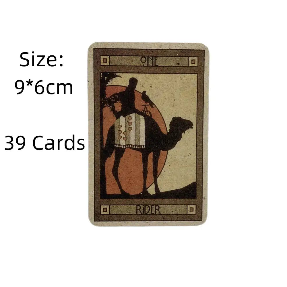 🌿Chelsea Lenormand Tarot Cards – Retro Style Classics Oracle Deck for Divination and Witchcraft Practice