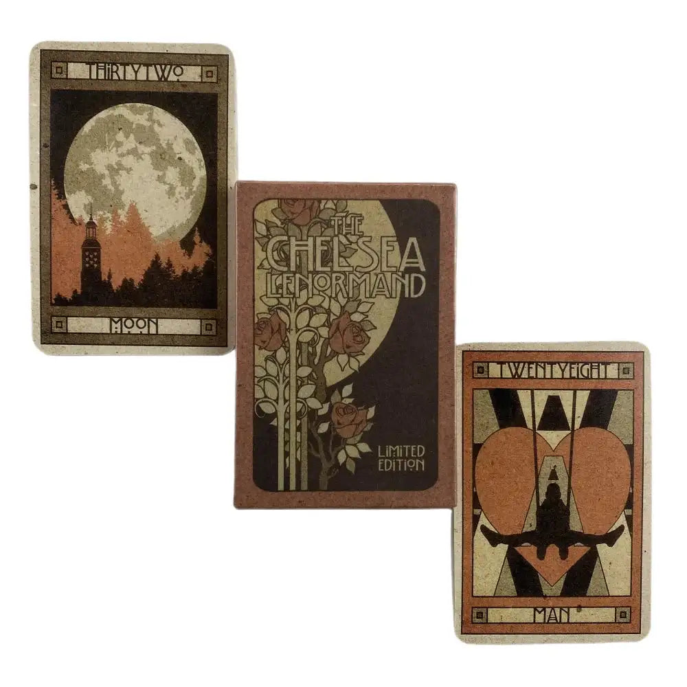 🌿Chelsea Lenormand Tarot Cards – Retro Style Classics Oracle Deck for Divination and Witchcraft Practice