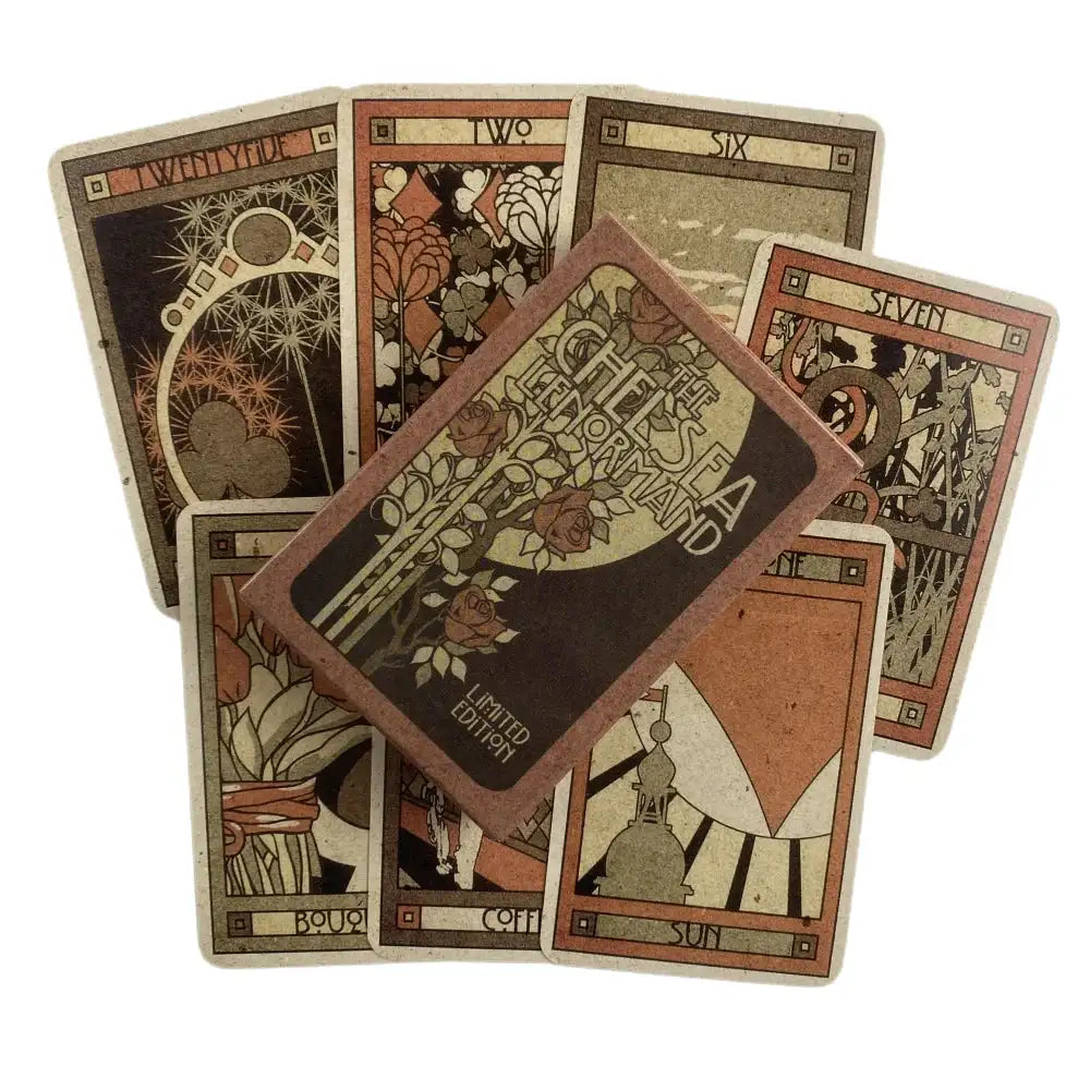 🌿Chelsea Lenormand Tarot Cards – Retro Style Classics Oracle Deck for Divination and Witchcraft Practice
