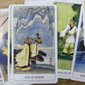 Chinese Tarot Deck – 78 Cards | Compact 10.3 x 6 cm | Traditional Rider Waite Style with Chinese Cultural Themes Default Title