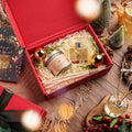 Christmas Aromatherapy Gift Set with Candle & Diffuser for Holiday Relaxation