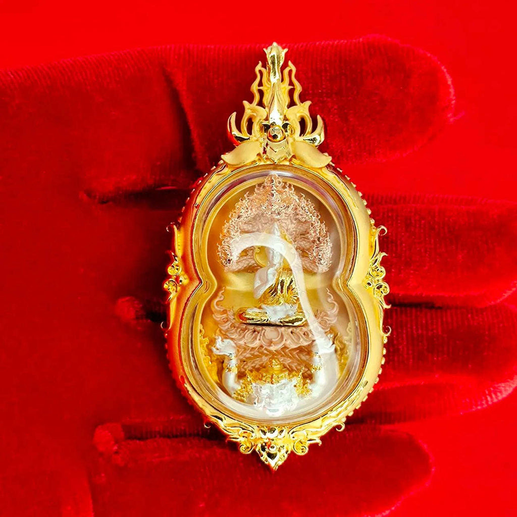 Command Naga King's Power with Phra Nak Prok Theva Nakarat by LP Kee for Ultimate Protection, Authority & Wealth
