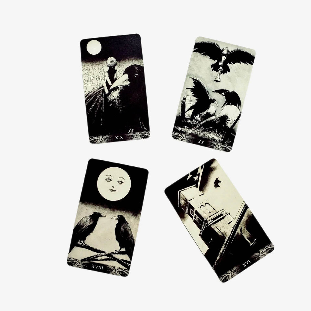 Dark Elegance Tarot Cards - Premium English Edition for Profound and Insightful Readings