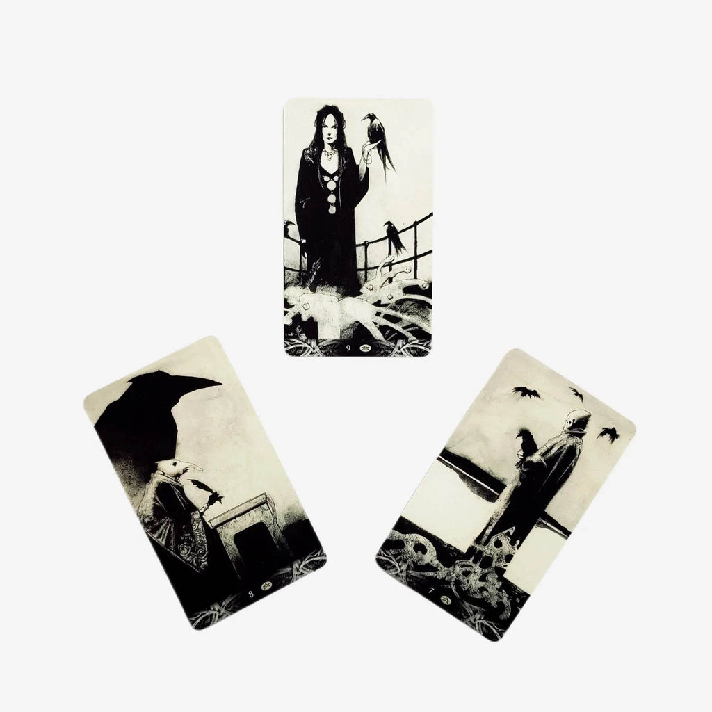 Dark Elegance Tarot Cards - Premium English Edition for Profound and Insightful Readings