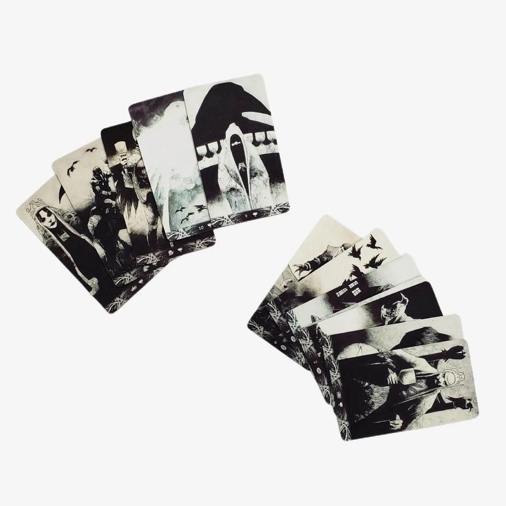 Dark Elegance Tarot Cards - Premium English Edition for Profound and Insightful Readings