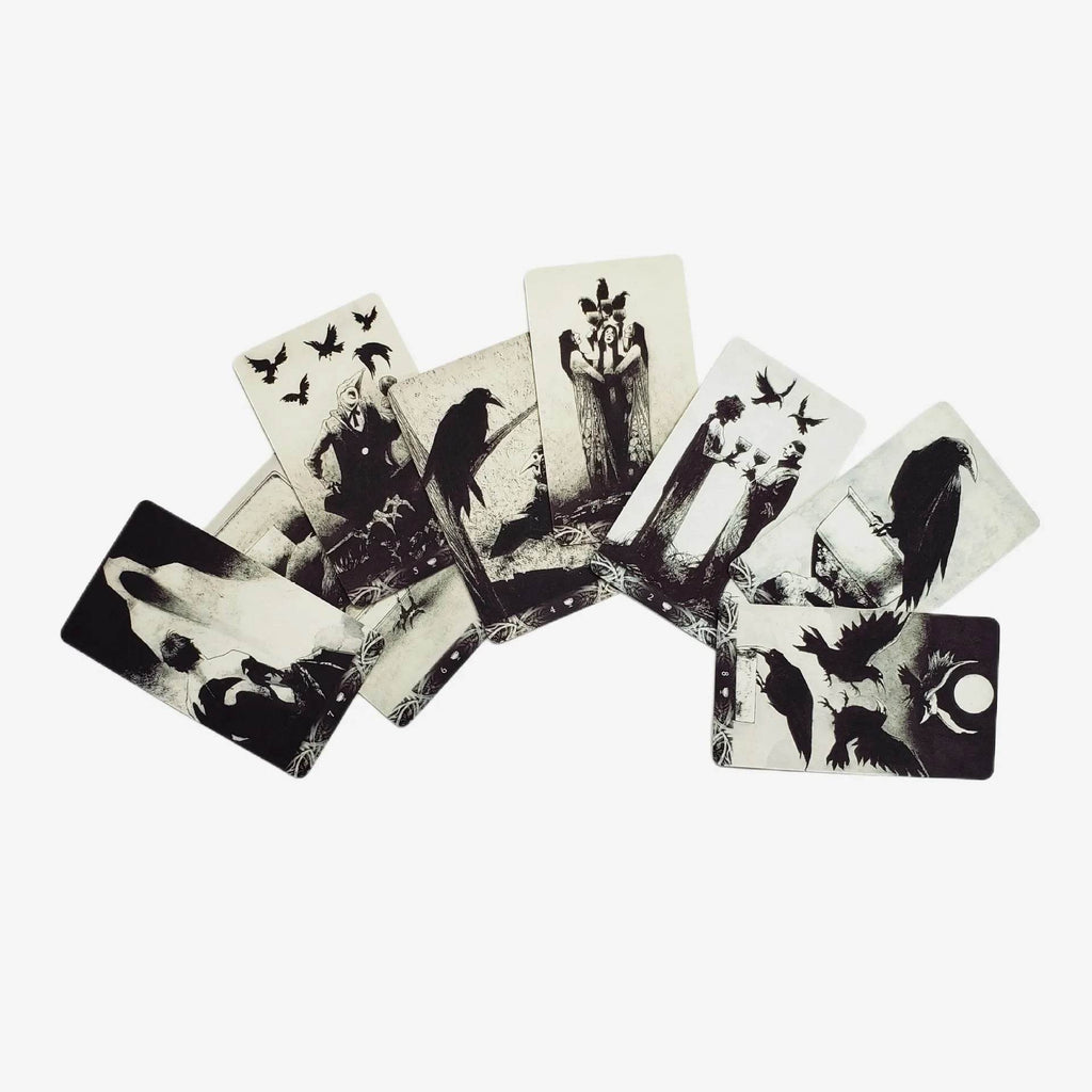 Dark Elegance Tarot Cards - Premium English Edition for Profound and Insightful Readings