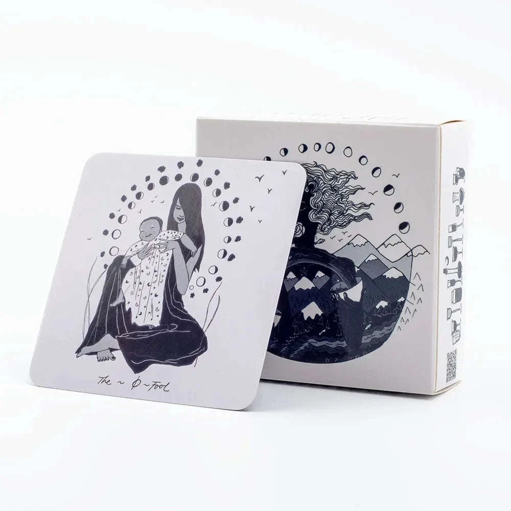 Crystals Healing Cards – 60-Card English Oracle Deck with Crystal & Zodiac Cards for Divination & Party Games TK40K