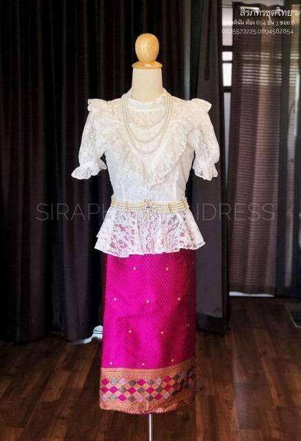 Custom Thai Lace Blouse - Elegant Women's Top