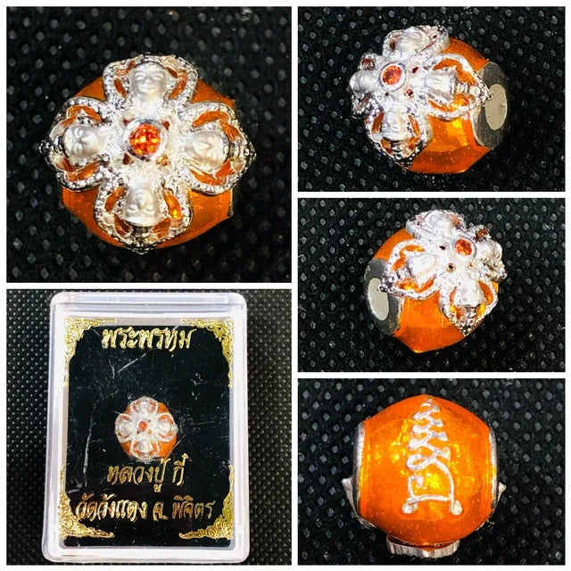 🌟 Luak Om Phrom Prasit Miracle Amulet – Luck & Wealth Bestowing Edition by Luang Pu Ki at Wat Wang Daeng