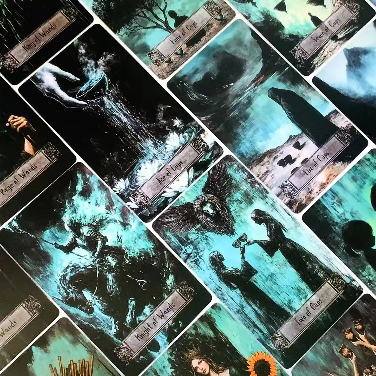 Da Vinci's Arcana Tarot Deck – 78-Card English Edition for Fortune, Fate Divination, and Family Party Board Games