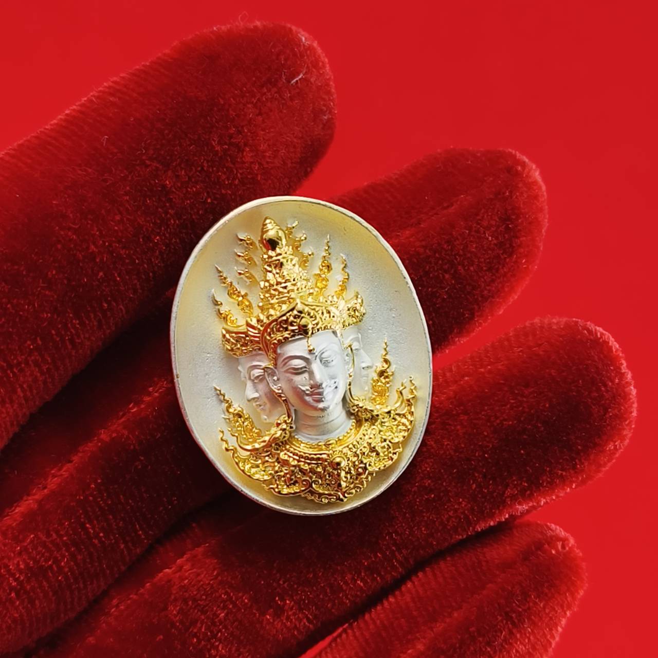 Sacred Phra Phrom Amulet – “Phon Phrom Likhit” Edition