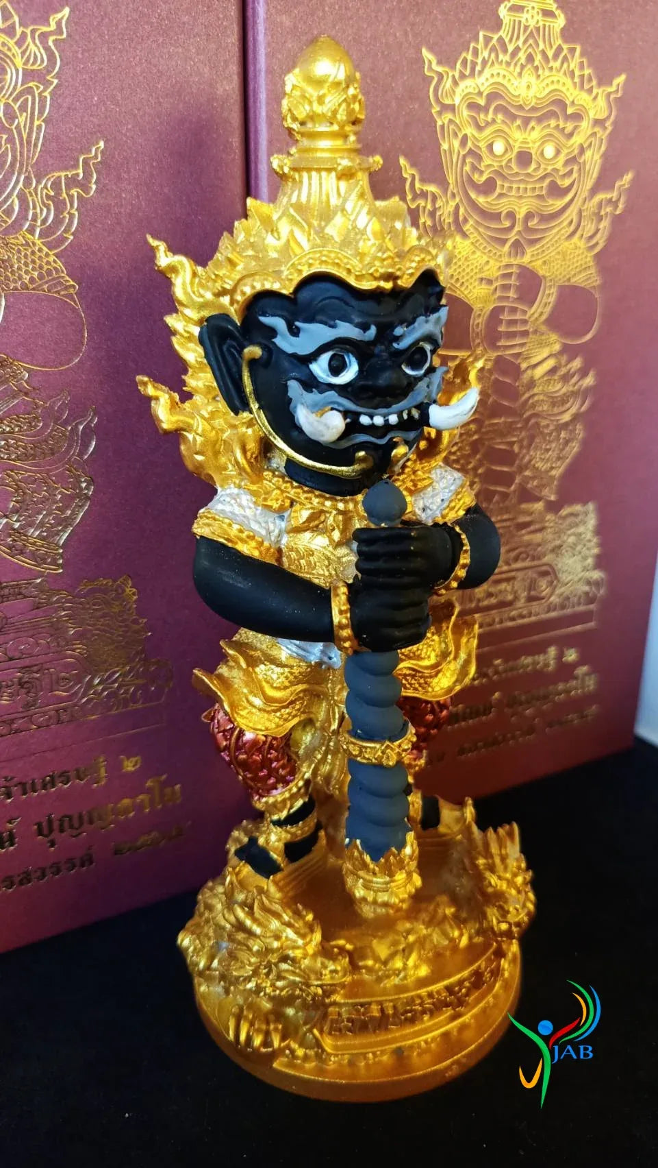 👹 The "Little Lord of Millionaires" Thao Wessuwan Statue (5.8") – Sacred Lek Namphi Edition for Wealth, Protection & Career Success