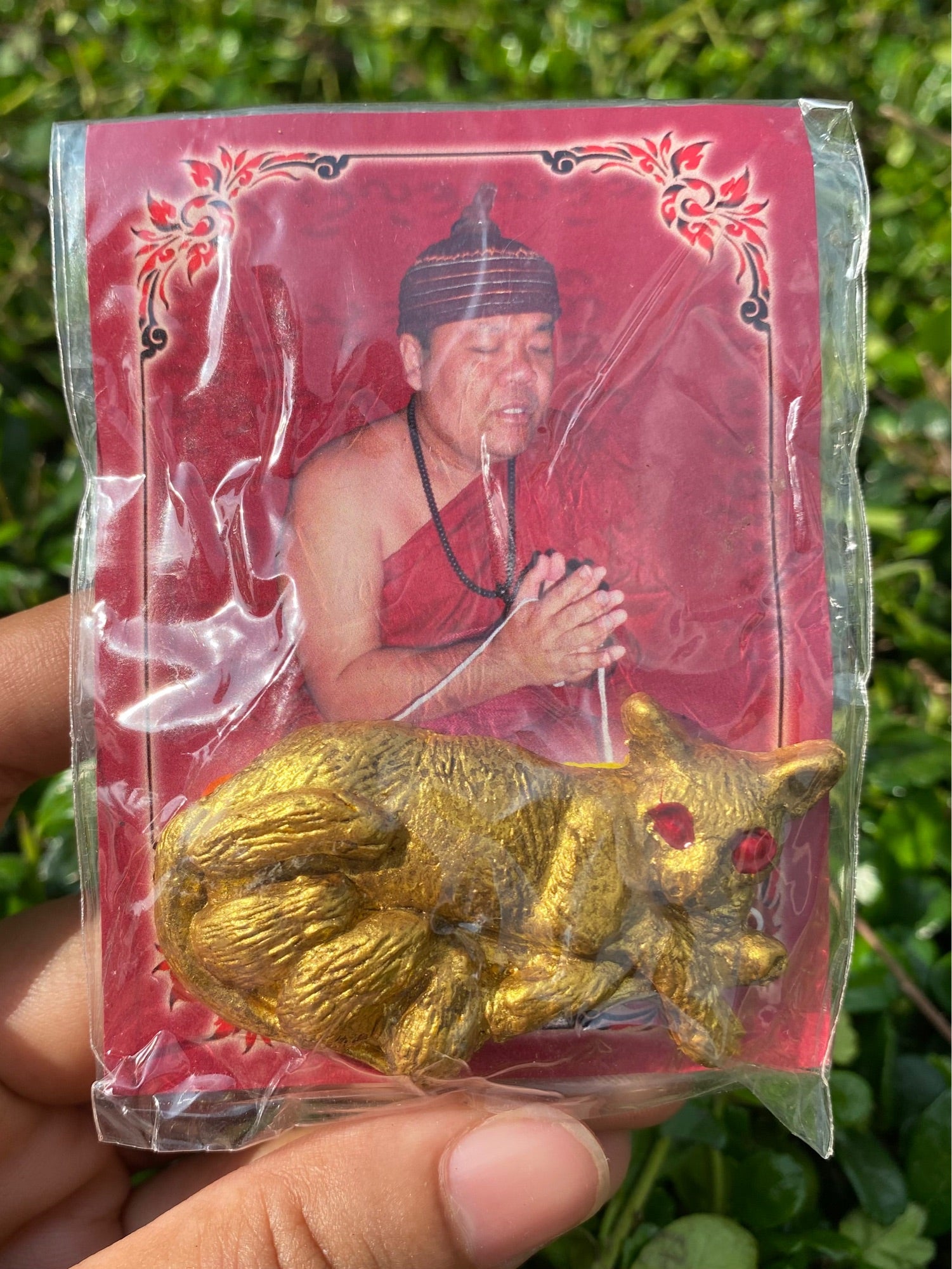 🪙 “Mystic Siam ‘Mouse & Cat Truce’ Charm – Lanna‑Style Attraction & Good‑Chance Talisman by Khru Ba Phon, Wat Pu Hor (Phray Sitthi Chok Edition)”