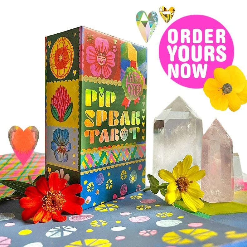 🃏 Discover the Joy of Pipspeak Tarot – 78 Cards, 10.3 x 6 cm, French Language, Marseille-Style Deck