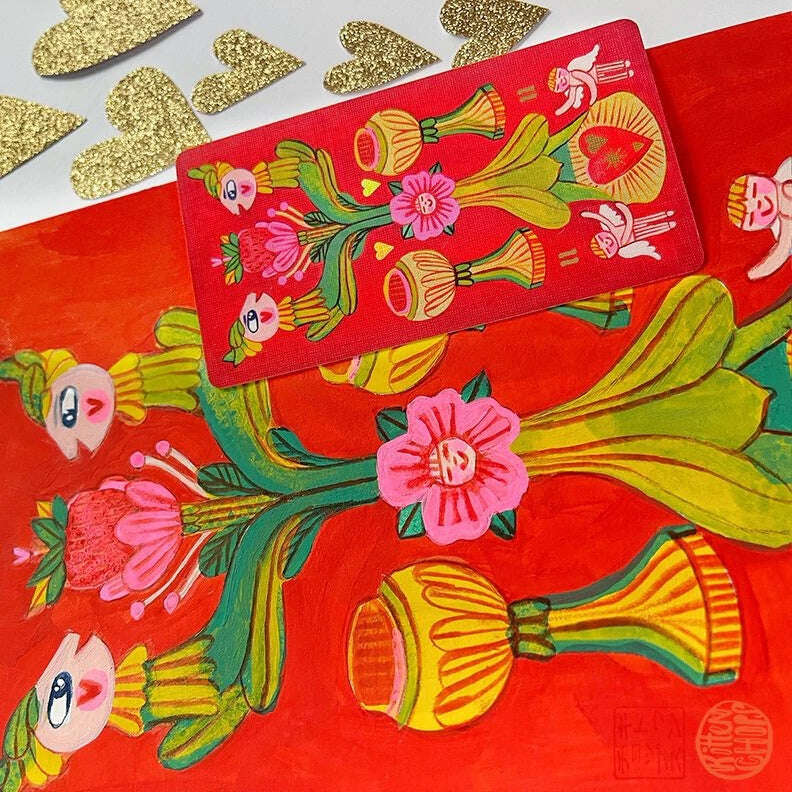 🃏 Discover the Joy of Pipspeak Tarot – 78 Cards, 10.3 x 6 cm, French Language, Marseille-Style Deck