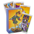 💖 Pink Tarot Deck – Durable Waterproof 78 Cards with Glitter Luxury Finish in Gift Box for Beginners and Collectors Paper Waiter Tarot