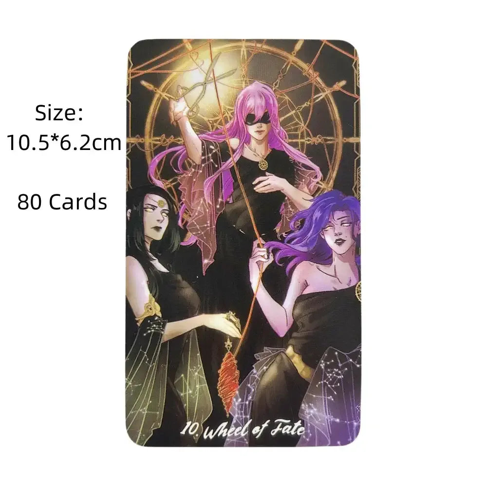 🌙 Dreams Within Dreams Tarot Oracle Deck – Full 78 Cards English Version for Intuitive Divination and Fun Group Play