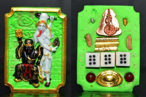 🔖 Dual Fate, Double Fortune – Tua-Pae Yi-Pae “Two Lands” Token by Pa Than Phong for Spiritual Guidance, Protection & Luck