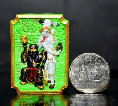 🔖 Dual Fate, Double Fortune – Tua-Pae Yi-Pae “Two Lands” Token by Pa Than Phong for Spiritual Guidance, Protection & Luck