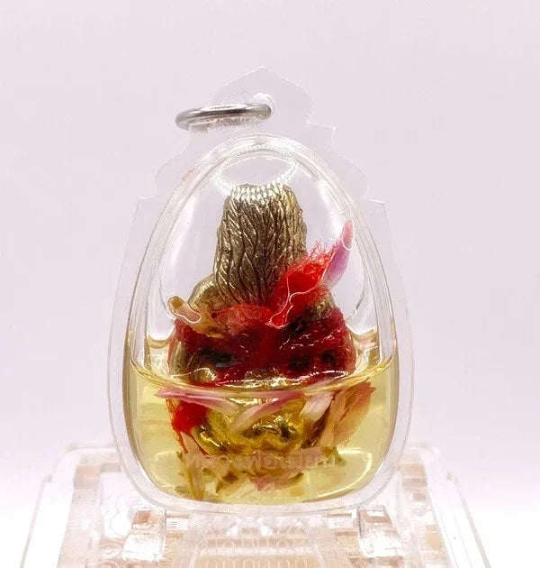 🤰 E-Poe "Dood Sap" (Wealth Sucking) Charm: Soaked in Nam Man Wan Dok Thong – Luang Phor Mian, Wat Chaniang Wanaram – Powerful Love & Money Attraction