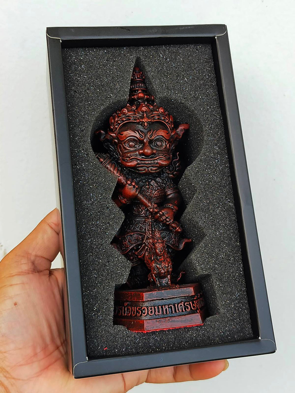Kuwen Noi Amulet Statue 6-Inch for Wealth, Prosperity, Abundance, and Success