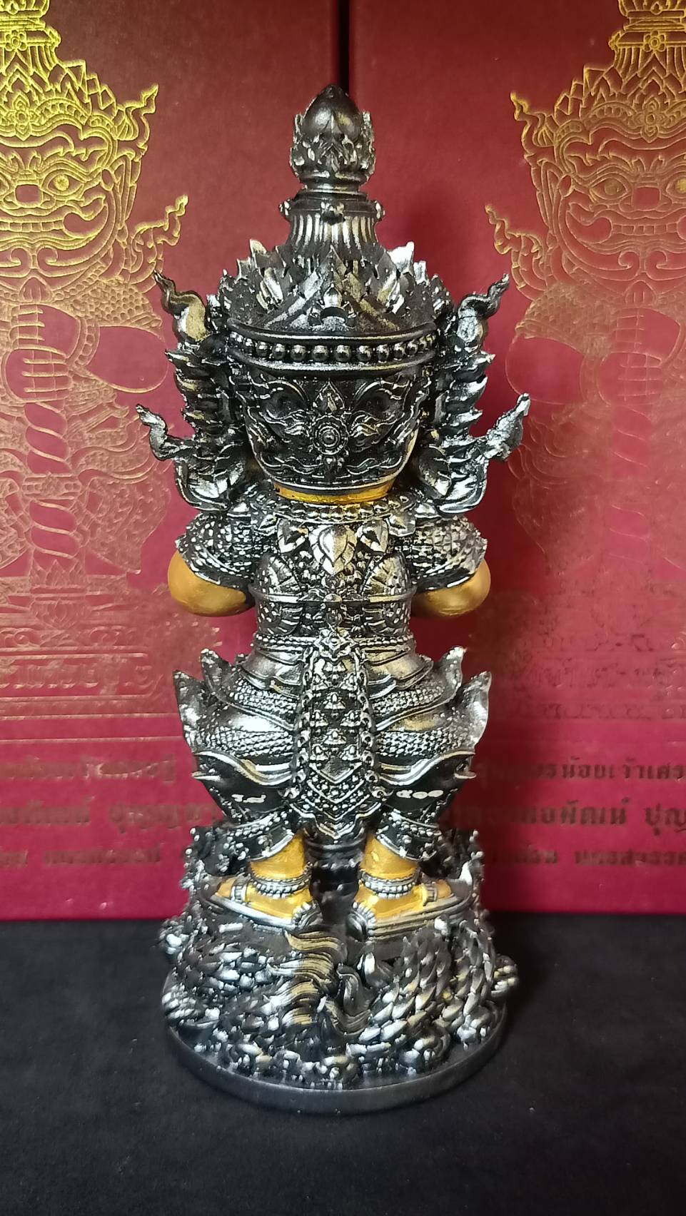 ท้าวเวสสุวรรณ รุ่น กุเวรน้อยเจ้าเศรษฐี 2 ขนาด 5.8 นิ้ว (เนื้อเรซิ่นผสมแร่เหล็กน้ำพี้) #ของขวัญ #ปีใหม่ #ที่ระลึก #การงาน #เทศกาล #ท้าวกุเวร