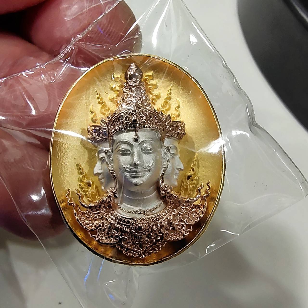 Sacred Phra Phrom Amulet – “Phon Phrom Likhit” Edition