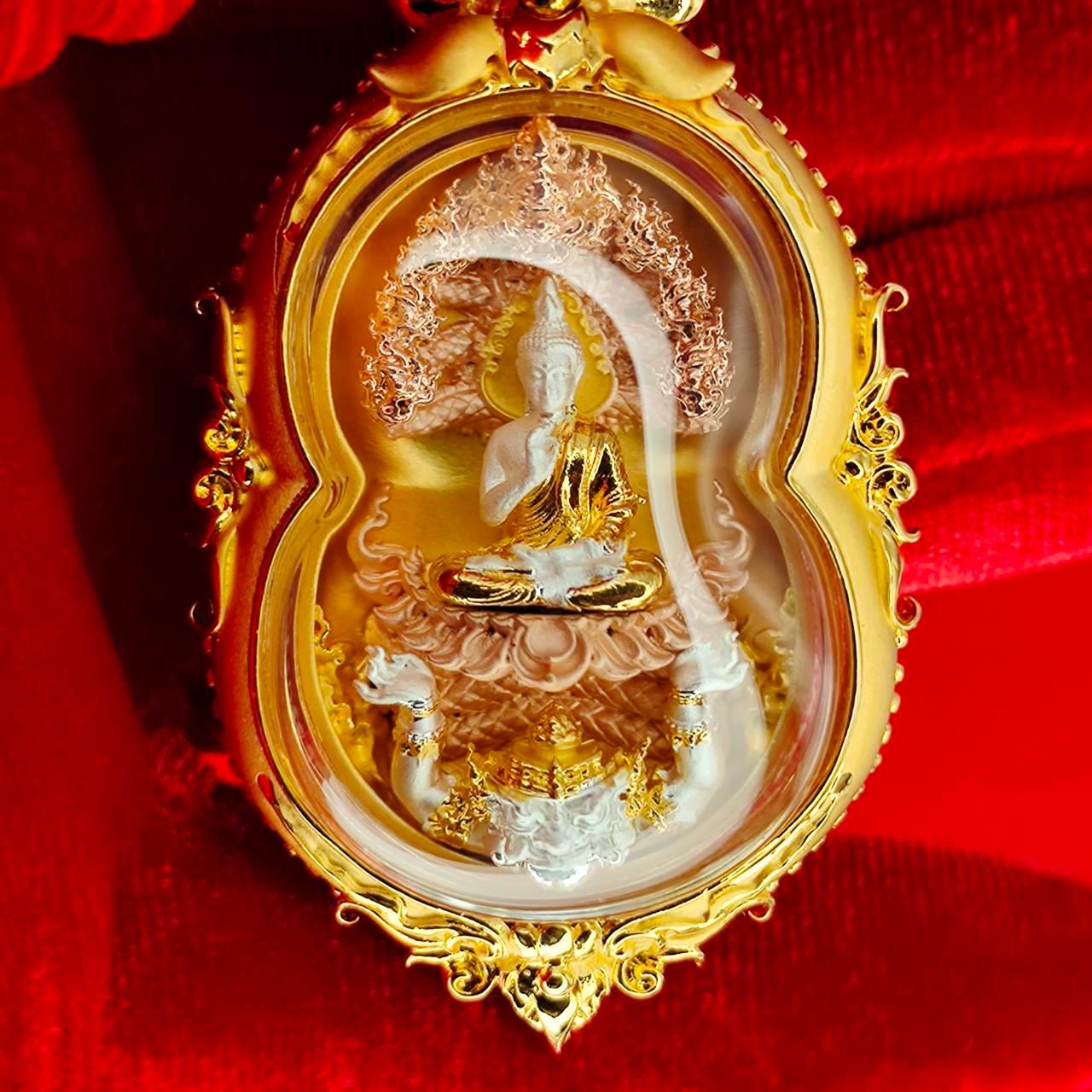 Command Naga King's Power with Phra Nak Prok Theva Nakarat by LP Kee for Ultimate Protection, Authority & Wealth