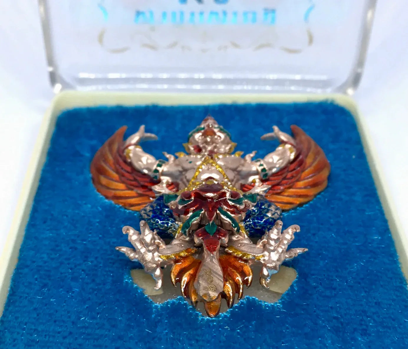 🪙 “Script of Wealth Garuda 168” – Large‑Format Royal Wealth & Protection Guardian Amulet