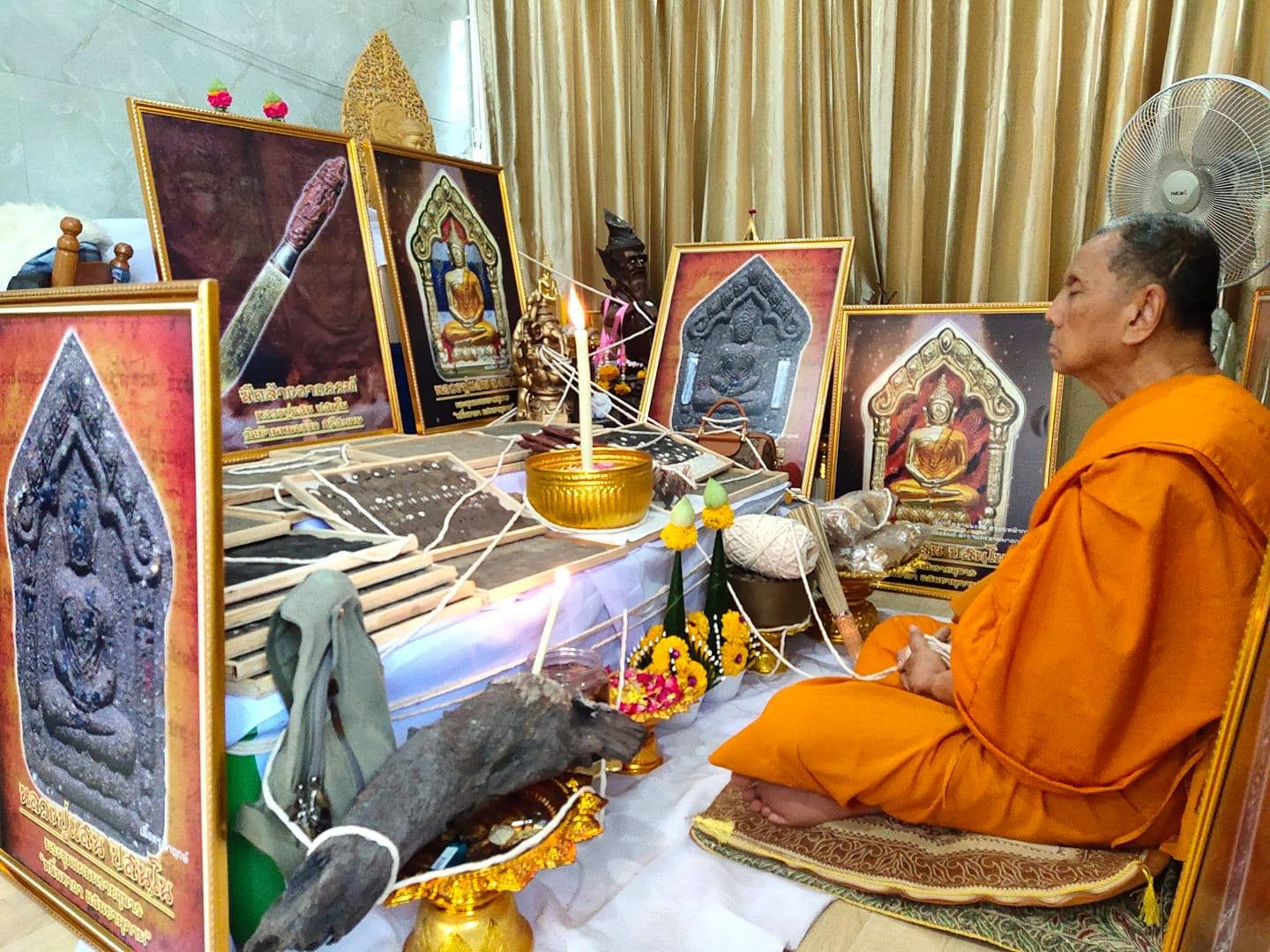 🌟 Powerful Luak Om Powder Phrai Kumarn Gor D Gan – Blessed by Luang Pu Saen, Wat Ban Nong Jik | Mixed With Luang Pho Sakorn’s Sacred Phrai Kumarn Powder