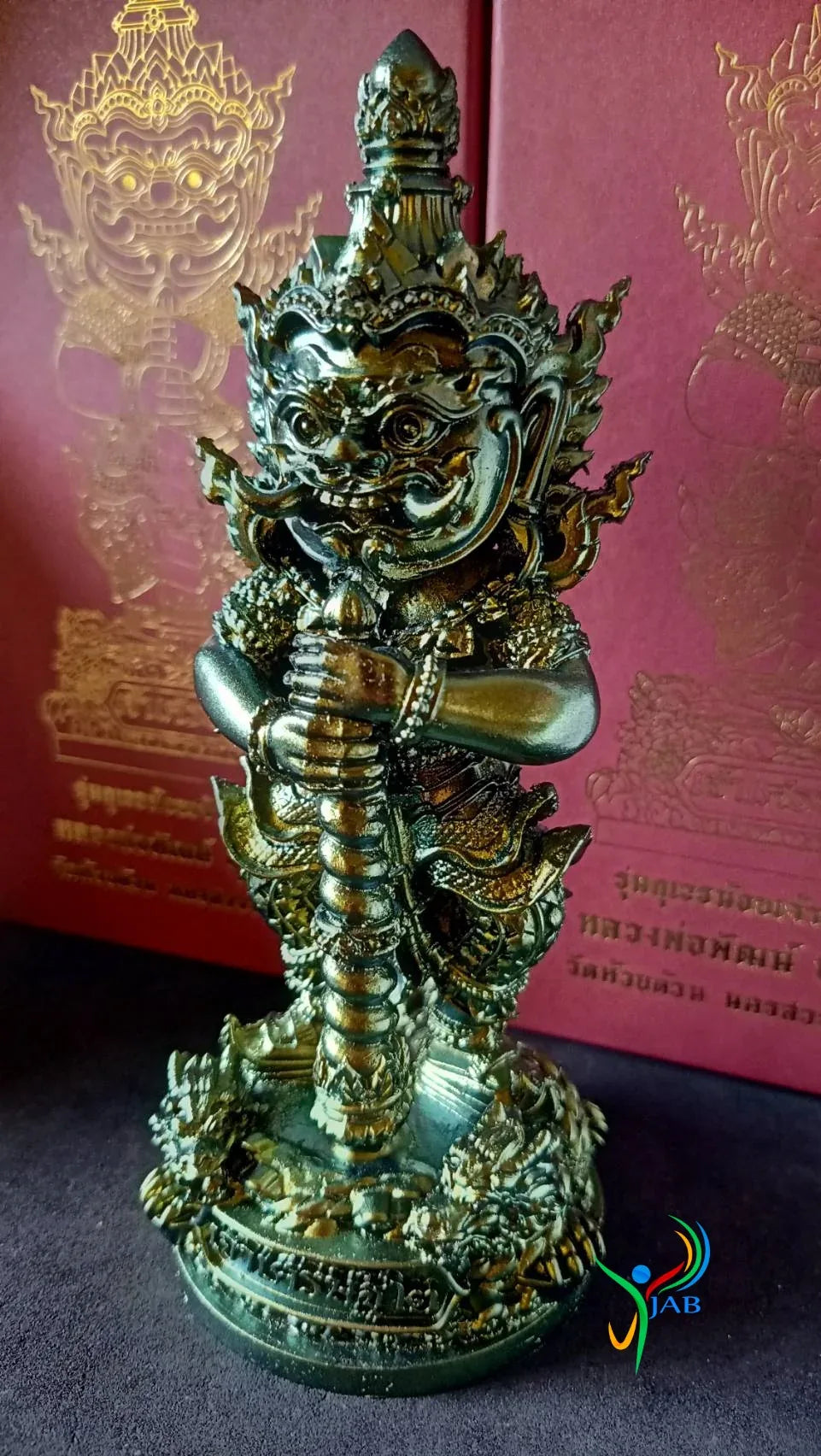 👹 The "Little Lord of Millionaires" Thao Wessuwan Statue (5.8") – Sacred Lek Namphi Edition for Wealth, Protection & Career Success